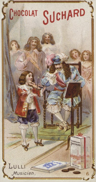 Jean-Baptiste Lully, Fransız müzisyen ve besteci, çocukken by European School
