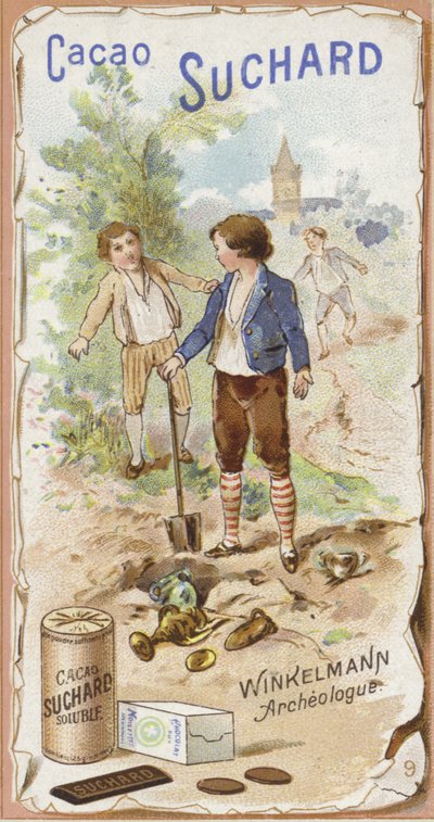 Johann Joachim Winckelmann, Alman arkeolog ve tarihçi, çocukken by European School