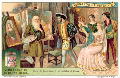 Fransa Kralı I. Francis, Leonardo da Vinci