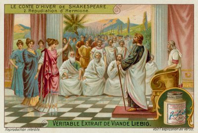 Kral Leontes, Kraliçe Hermione