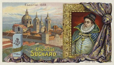 İspanya Kralı II. Philip ve El Escorial by European School