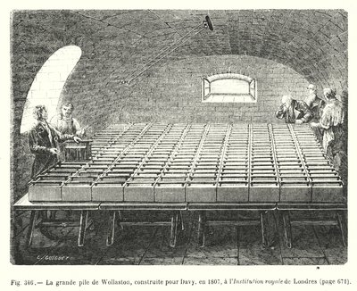 Büyük Wollaston Yığını, Davy için 1807