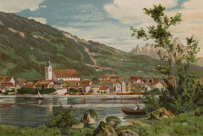 Luzern Gölü: Arth (renkli taş) by European School