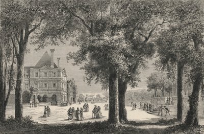 Le Lüksemburg Au Temps De Marie De Medicis (gravür) by European School