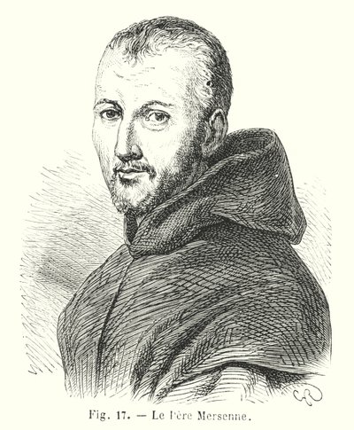Peder Mersenne (gravür) by European School