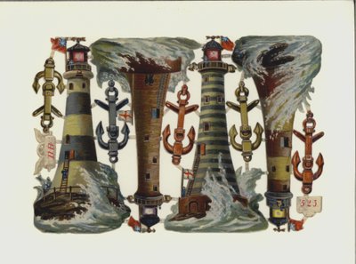 Deniz Feneri (kromolitho) by European School
