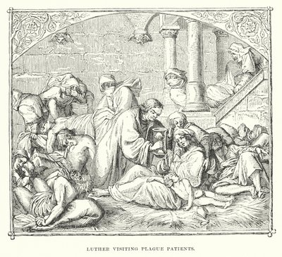 Luther veba hastalarını ziyaret ediyor by European School
