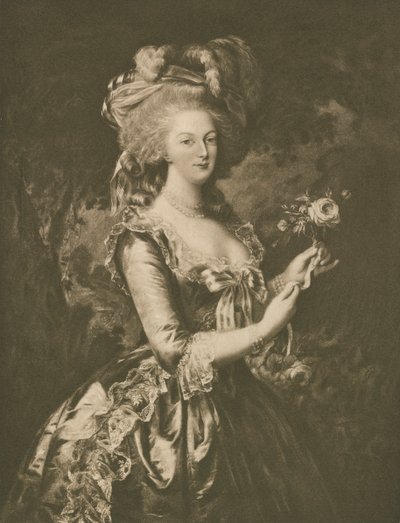 Marie Antoinette (taş) by European School