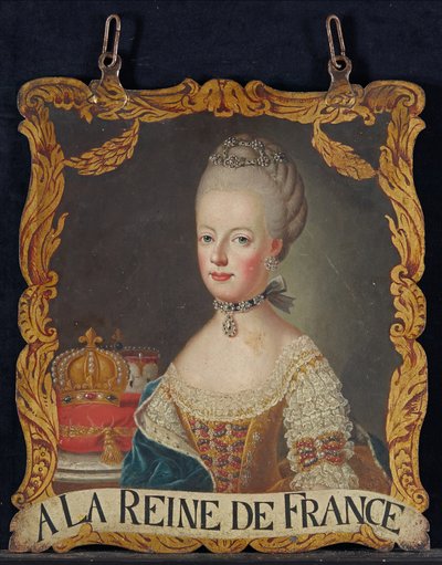 Marie Antoinette işareti, 1774