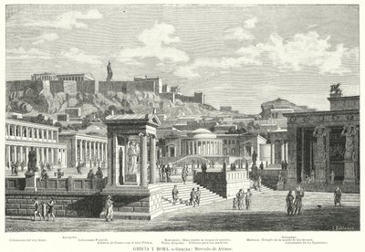 Atina Pazarı, Antik Yunanistan (lito) by European School