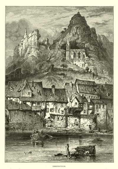 Oberstein (gravür) by European School