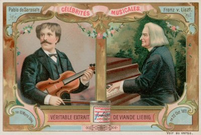 Pablo de Sarasate ve Liszt by European School