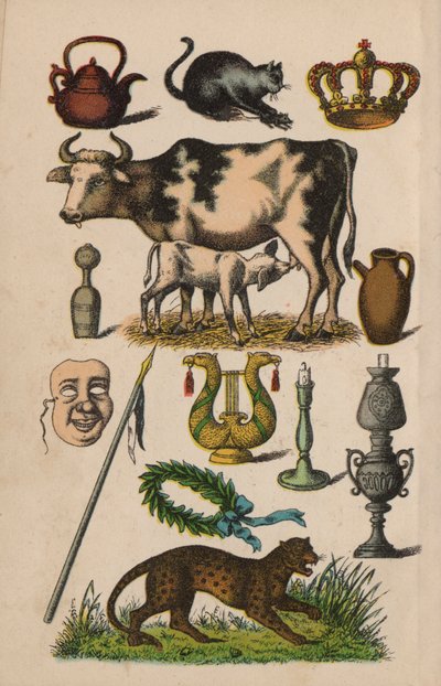 Sihirli Kitaptan bir sayfa (renkli taş) by European School