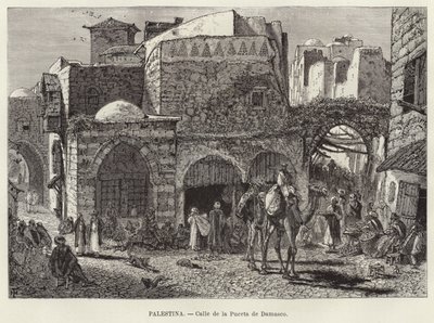 Filistin, Şam Kapısı Caddesi by European School