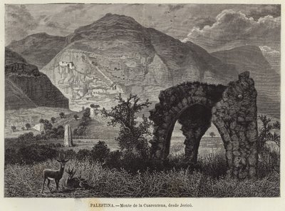Filistin, Karantina Dağı, Eriha