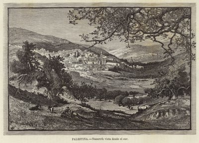 güneyden Filistin, Nasıra görünümü by European School
