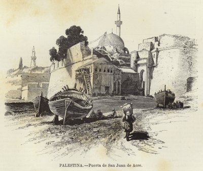 Filistin, St. John of Acre Kapısı by European School