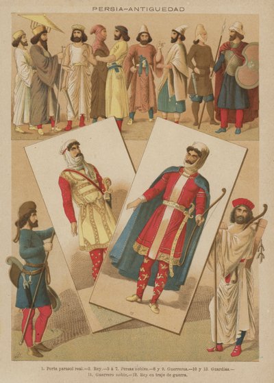 Pers, Antiguedad (renkli taş) by European School