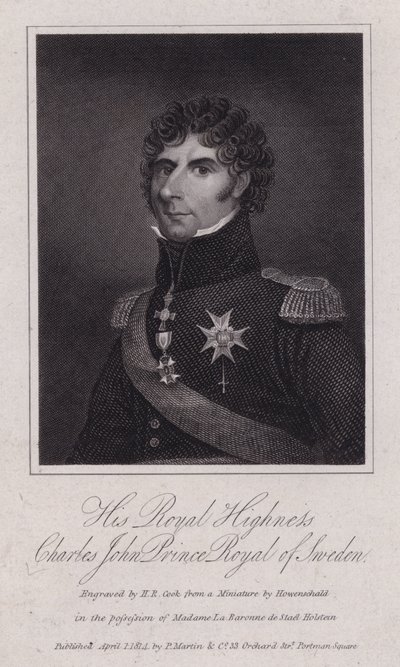 İsveç Prensi Charles John, daha sonra Kral Charles John XIV by European School
