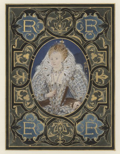 Kraliçe Elizabeth (renkli taş) by European School