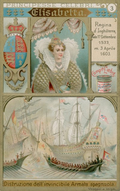 Kraliçe I. Elizabeth by European School
