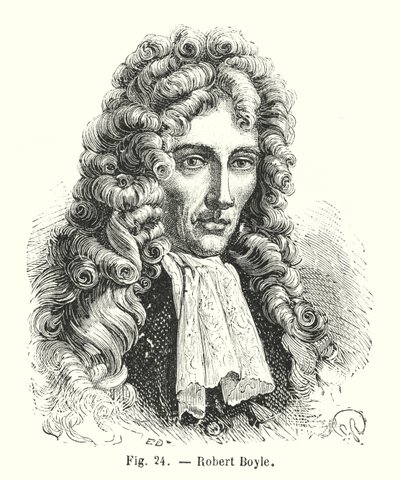 Robert Boyle (gravür) by European School
