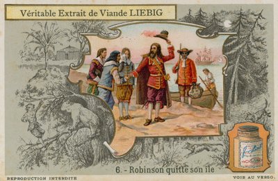 Robinson Crusoe adayı terk ediyor by European School