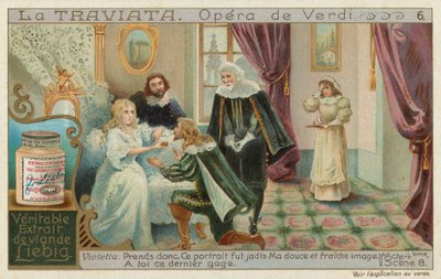 Rodolphe, Ölmekte Olan Violetta