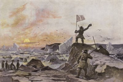 İskoç kaşif Thomas Simpson, Kanada Arktik bölgesinde Victoria Land