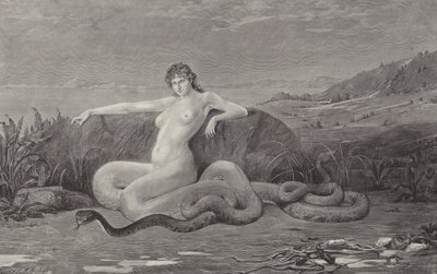 Siren (gravür) by European School