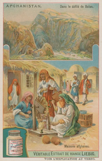 Bolan Geçidi ve bir Afgan Evi by European School