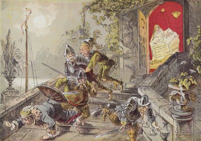 Küçük Cesur Terzi (renkli taş baskı) by European School