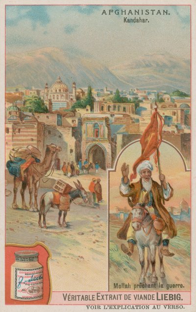 Kandahar Şehri ve Savaş Vaaz Eden Molla by European School
