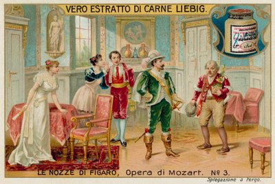 Kont, Kontes, Figaro ve Susannah ve Bahçıvan Antonio by European School