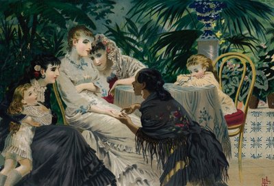Falcı (kromolitho) by European School