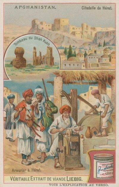 Shahrukh Türbesi ve Herat Şehri ve Cephaneliği by European School