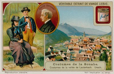 Lauterbach vadisinin kıyafetleri, David Strauss ve Urach by European School