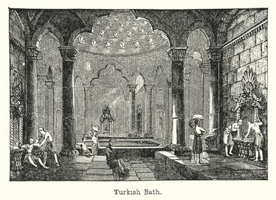 Türk Hamamı (gravür) by European School