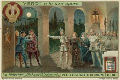 Verdis Troubadour by European School
