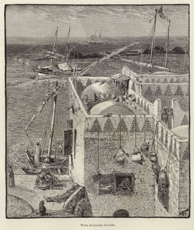Jaffa limanının görünümü by European School