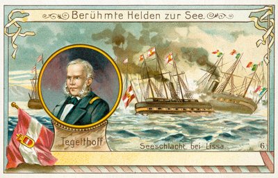 Wilhelm von Tegetthof, Avusturyalı amiral ve Lissa Savaşı by European School