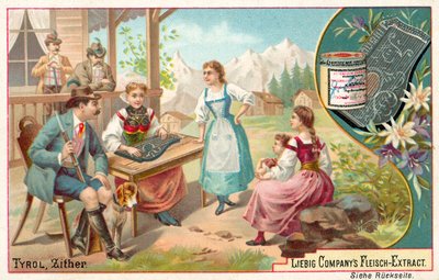 Kanun, Tirol (kromolitho) by European School