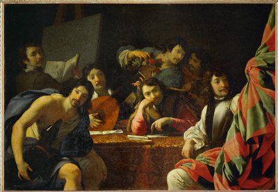 Sağduyu Huzur ve Bolluk Getirir ... by Eustache (studio of) Le Sueur