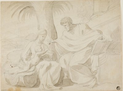 kutsal Aile by Eustache Le Sueur