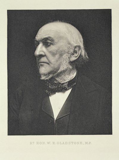 Rt. ಸನ್ಮಾನ್ಯ ವಿಲಿಯಂ ಗ್ಲಾಡ್‌ಸ್ಟೋನ್ (1809-98), MP, 1890 ಟರ್ಕ್ by Eveleen Myers