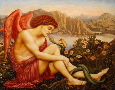 Yılanlı Melek, by Evelyn De Morgan