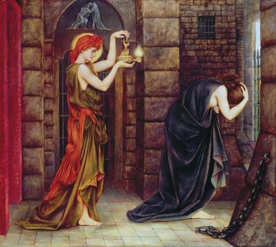 Umutsuzluk Hapishanesinde Umut by Evelyn De Morgan