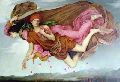 Nuit et sommeil - Gece ve Uyku, De Morgan, Evelyn (1855-1919). Tuval üzerine yağlıboya by Evelyn De Morgan