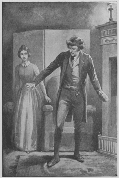 Charlotte Bronte tarafından Jane Eyre için illüstrasyon (lito) by Evelyn Stuart Hardy