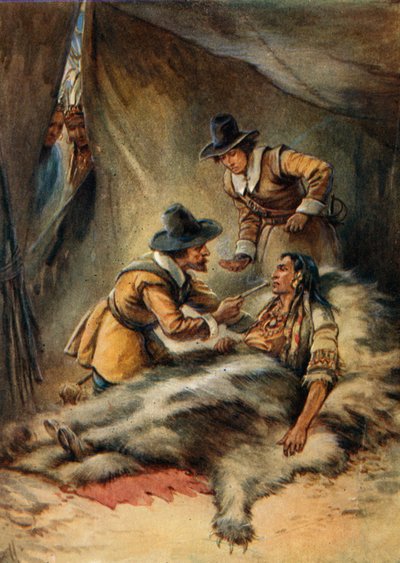 Genç Hacılar için İllüstrasyon by Evelyn Stuart Hardy